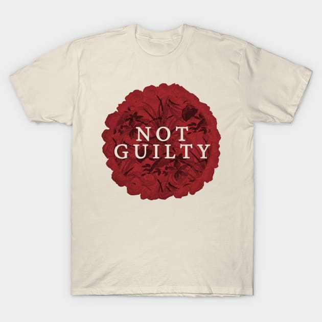 Not Guilty T-Shirt by ericamhf86